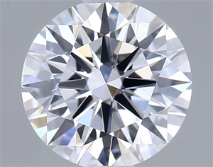 Picture of Lab Grown Diamond 1.02 Carats, Round with Ideal Cut, D Color, VVS2 Clarity and Certified by IGI