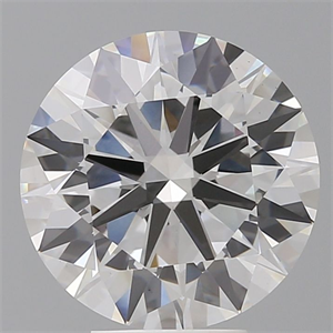 Picture of Lab Grown Diamond 5.51 Carats, Round with Ideal Cut, E Color, VS1 Clarity and Certified by IGI