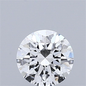 Picture of Natural Diamond 0.40 Carats, Round with Excellent Cut, J Color, VVS2 Clarity and Certified by GIA
