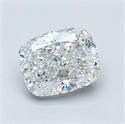 Diamante Natural 1.02 quilates, Del cojín , Color F, claridad VS1 y certificado GIA