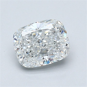 Foto Diamante Natural 1.02 quilates, Del cojín , Color F, claridad VS1 y certificado GIA de