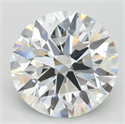Lab Grown Diamond 4.01 Carats, Round with Ideal Cut, D Color, VVS1 Clarity and Certified by IGI