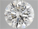 Diamante Natural 2.60 quilates, Redondo , Color I, claridad SI1 y certificado GIA