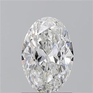 Picture of Natural Diamond 1.21 Carats, Oval with  Cut, G Color, SI1 Clarity and Certified by GIA