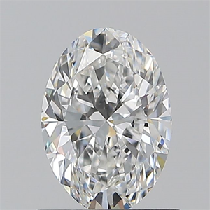 Picture of Natural Diamond 0.90 Carats, Oval with  Cut, E Color, VVS2 Clarity and Certified by GIA