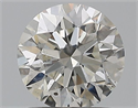 Natural Diamond 1.02 Carats, Round with Excellent Cut, I Color, SI2 Clarity and Certified by GIA