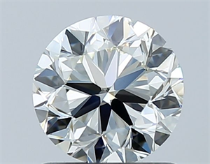 Picture of Natural Diamond 1.01 Carats, Round with Very Good Cut, J Color, VVS1 Clarity and Certified by GIA