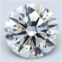 Diamante Natural 5.02 quilates, Redondo , Color G, claridad SI1 y certificado GIA