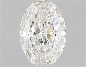 Foto Diamante Natural 1.03 quilates, Ovalado , Color H, claridad VS2 y certificado GIA de