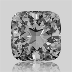 Picture of Natural Diamond 0.42 Carats, Cushion with  Cut, F Color, VVS1 Clarity and Certified by GIA