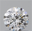 Natural Diamond 0.70 Carats, Round with Very Good Cut, F Color, VVS1 Clarity and Certified by GIA