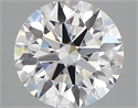 Del inventario de diamantes de laboratorio, 2.43 quilates, Redondo , Color D, claridad VVS2 y certificado IGI