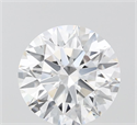 Lab Grown Diamond 2.10 Carats, Round with Ideal Cut, D Color, VVS1 Clarity and Certified by IGI