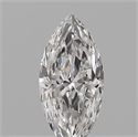 Diamante Natural 0.10 quilates, marqués , Color D, claridad VS2 y certificado IGI