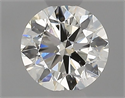 Natural Diamond 0.40 Carats, Round with Very Good Cut, I Color, SI1 Clarity and Certified by IGI