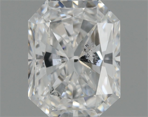 Foto Diamante Natural 0.60 quilates, Radiante , Color D, claridad SI2 y certificado HRD de