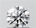 Del inventario de diamantes de laboratorio, 0.70 quilates, Redondo , Color D, claridad VS2 y certificado IGI