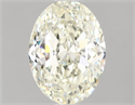Natural Diamond 1.31 Carats, Oval with  Cut, M Color, SI1 Clarity and Certified by GIA