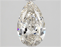 Diamante Natural 1.16 quilates, De pera , Color H, claridad VVS2 y certificado GIA