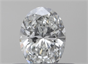 Natural Diamond 0.30 Carats, Oval with  Cut, G Color, VVS1 Clarity and Certified by GIA