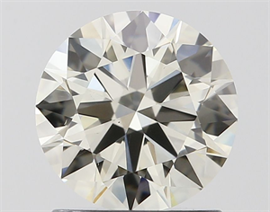 Picture of Natural Diamond 1.21 Carats, Round with Excellent Cut, J Color, VS2 Clarity and Certified by IGI