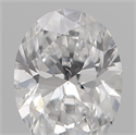 Diamante Natural 0.25 quilates, Ovalado , Color D, claridad SI1 y certificado IGI