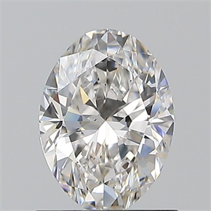 Foto Diamante Natural 0.90 quilates, Ovalado , Color G, claridad VS2 y certificado GIA de