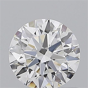 Picture of Natural Diamond 0.70 Carats, Round with Excellent Cut, E Color, VVS2 Clarity and Certified by GIA