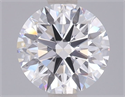 Lab Grown Diamond 1.51 Carats, Round with Ideal Cut, D Color, IF Clarity and Certified by IGI