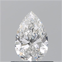 Natural Diamond 0.55 Carats, Pear with  Cut, F Color, VS1 Clarity and Certified by GIA