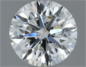 Natural Diamond 0.80 Carats, Round with Very Good Cut, F Color, SI1 Clarity and Certified by IGI
