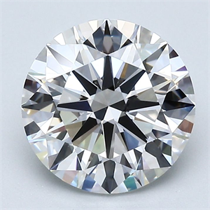 Foto Diamante Natural 2.22 quilates, Redondo , Color E, claridad VS1 y certificado GIA de