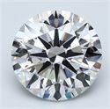 Natural Diamond 2.22 Carats, Round with Excellent Cut, E Color, VS1 Clarity and Certified by GIA