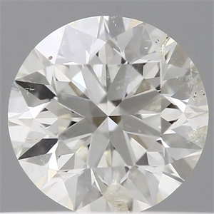 Picture of Natural Diamond 0.41 Carats, Round with Excellent Cut, I Color, SI2 Clarity and Certified by IGI