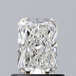 Picture of Natural Diamond 0.70 Carats, Radiant with  Cut, G Color, SI1 Clarity and Certified by GIA