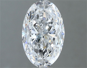 Picture of Natural Diamond 1.30 Carats, Oval with  Cut, D Color, VVS2 Clarity and Certified by GIA
