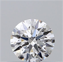 Diamante Natural 0.41 quilates, Redondo , Color D, claridad VVS2 y certificado GIA