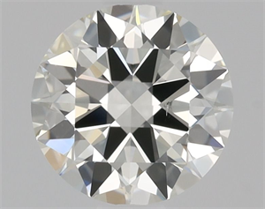 Picture of Natural Diamond 0.70 Carats, Round with Excellent Cut, J Color, SI1 Clarity and Certified by GIA
