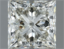 Natural Diamond 1.01 Carats, Princess with  Cut, J Color, VVS1 Clarity and Certified by IGI