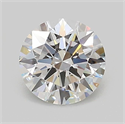 Lab Grown Diamond 1.02 Carats, Round with Ideal Cut, D Color, VVS2 Clarity and Certified by IGI