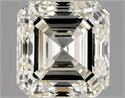 Natural Diamond 3.01 Carats, Asscher with  Cut, K Color, VVS2 Clarity and Certified by GIA
