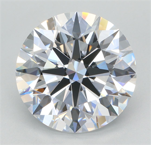 Picture of Lab Grown Diamond 4.26 Carats, Round with Ideal Cut, E Color, IF Clarity and Certified by IGI