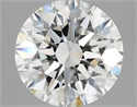 Lab Grown Diamond 3.03 Carats, Round with Excellent Cut, D Color, VS1 Clarity and Certified by IGI
