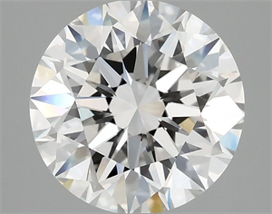 Picture of Lab Grown Diamond 3.03 Carats, Round with Excellent Cut, D Color, VS1 Clarity and Certified by IGI