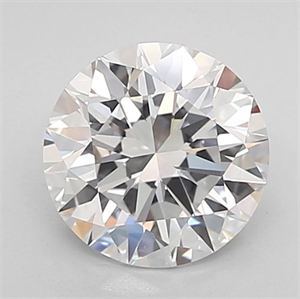 Picture of Lab Grown Diamond 1.40 Carats, Round with Excellent Cut, D Color, VVS2 Clarity and Certified by IGI