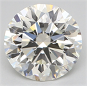 Natural Diamond 0.90 Carats, Round with Excellent Cut, J Color, SI1 Clarity and Certified by GIA