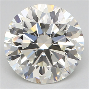 Picture of Natural Diamond 0.90 Carats, Round with Excellent Cut, J Color, SI1 Clarity and Certified by GIA