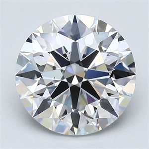 Foto Diamante Natural 2.07 quilates, Redondo , Color D, claridad VS1 y certificado GIA de