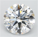 Del inventario de diamantes de laboratorio, 3.23 quilates, Redondo , Color D, claridad IF y certificado IGI