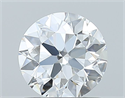 Natural Diamond 0.90 Carats, Round with Excellent Cut, E Color, VS1 Clarity and Certified by GIA